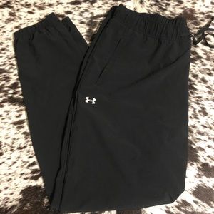 Under Armour windbreaker pants.